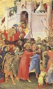 Simone Martini The Road to Calvary (mk08) oil painting artist